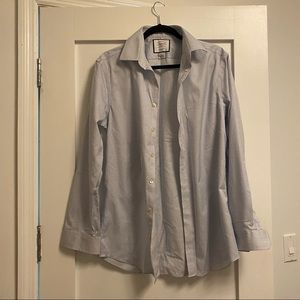NWOT Charles Tyrwhitt Button Down Super Slim Fit 15 1/2 x 33in